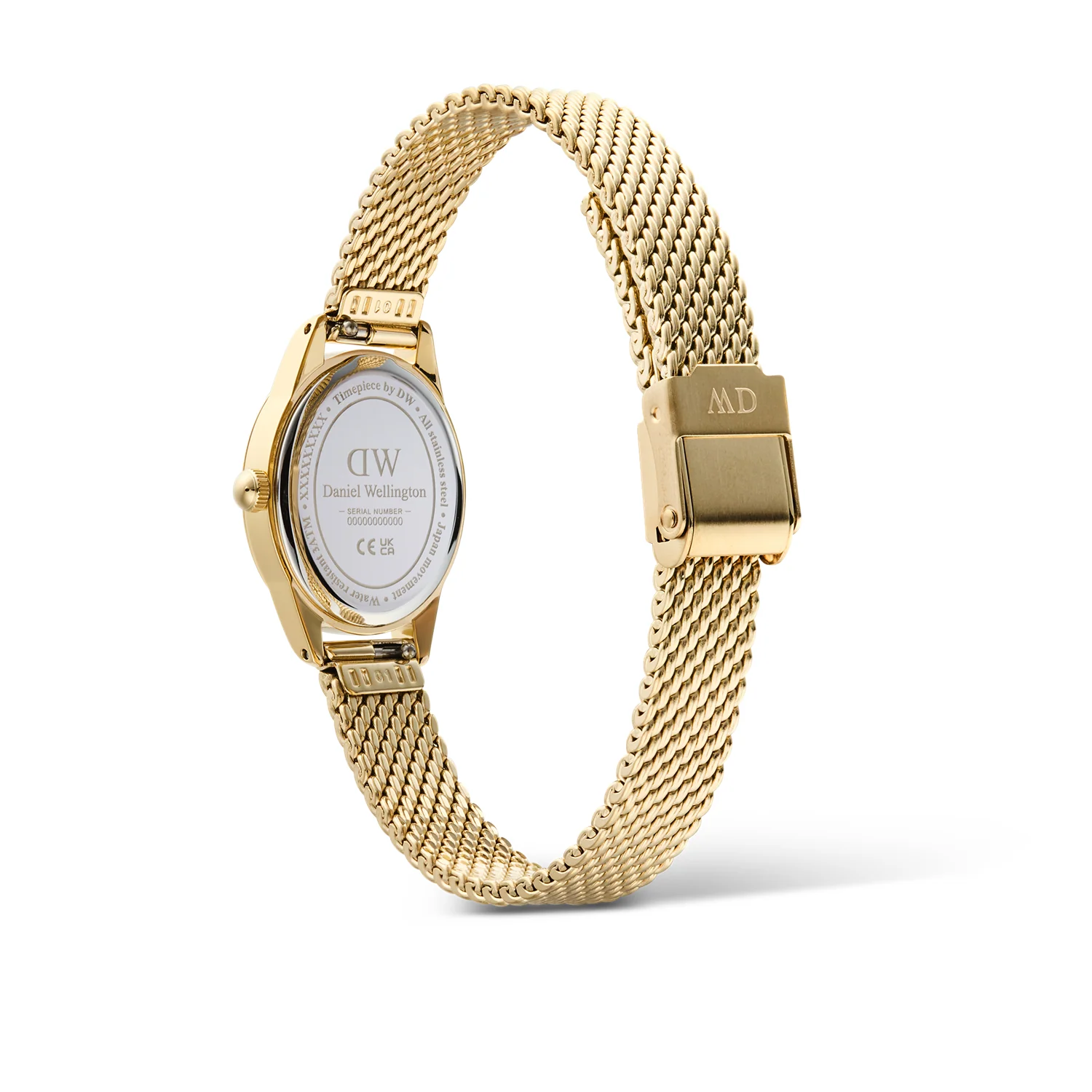 Daniel Wellington Ophelia Mini Mesh White Goldfarben Damenuhr DW00100939 - Image 5