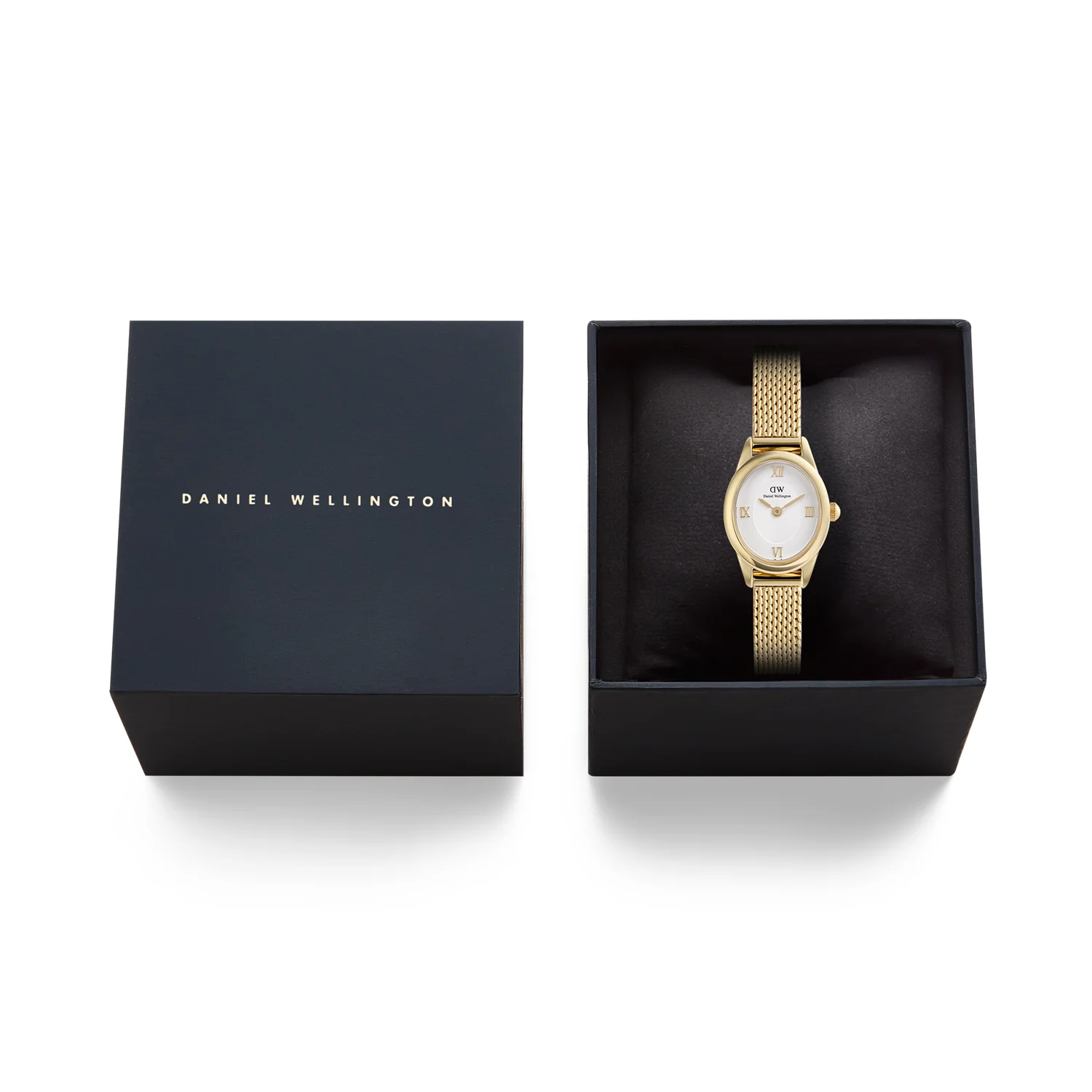 Daniel Wellington Ophelia Mini Mesh White Goldfarben Damenuhr DW00100939 - Image 6