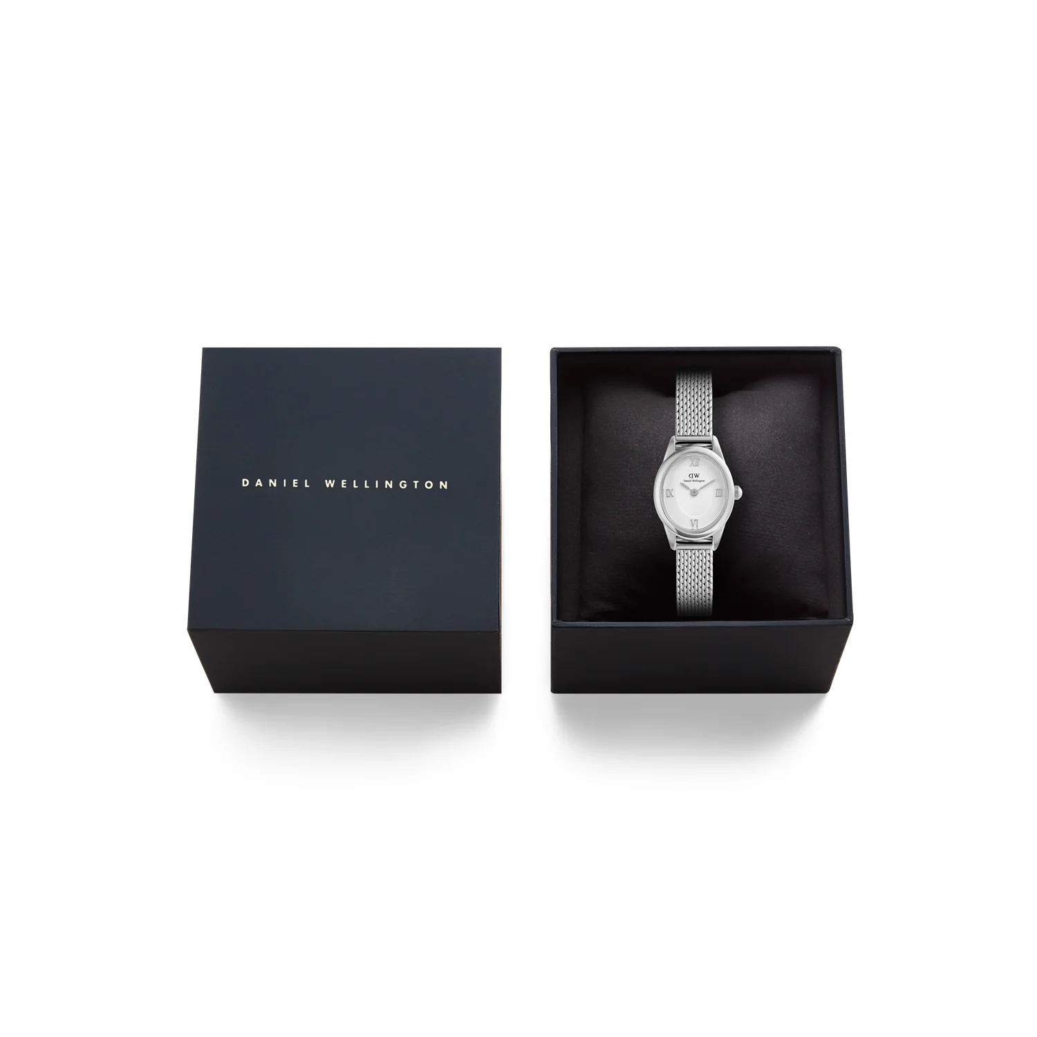 Daniel Wellington Ophelia Mini Mesh White Silver Damenuhr DW00100938 - Image 6