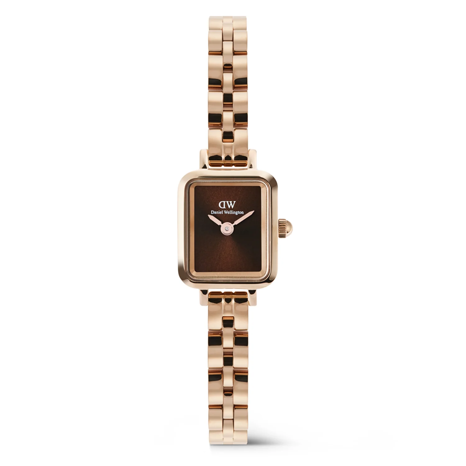 Daniel Wellington Petite & Quadro Mini Arch Amber Brown Women's Watch DW00100849