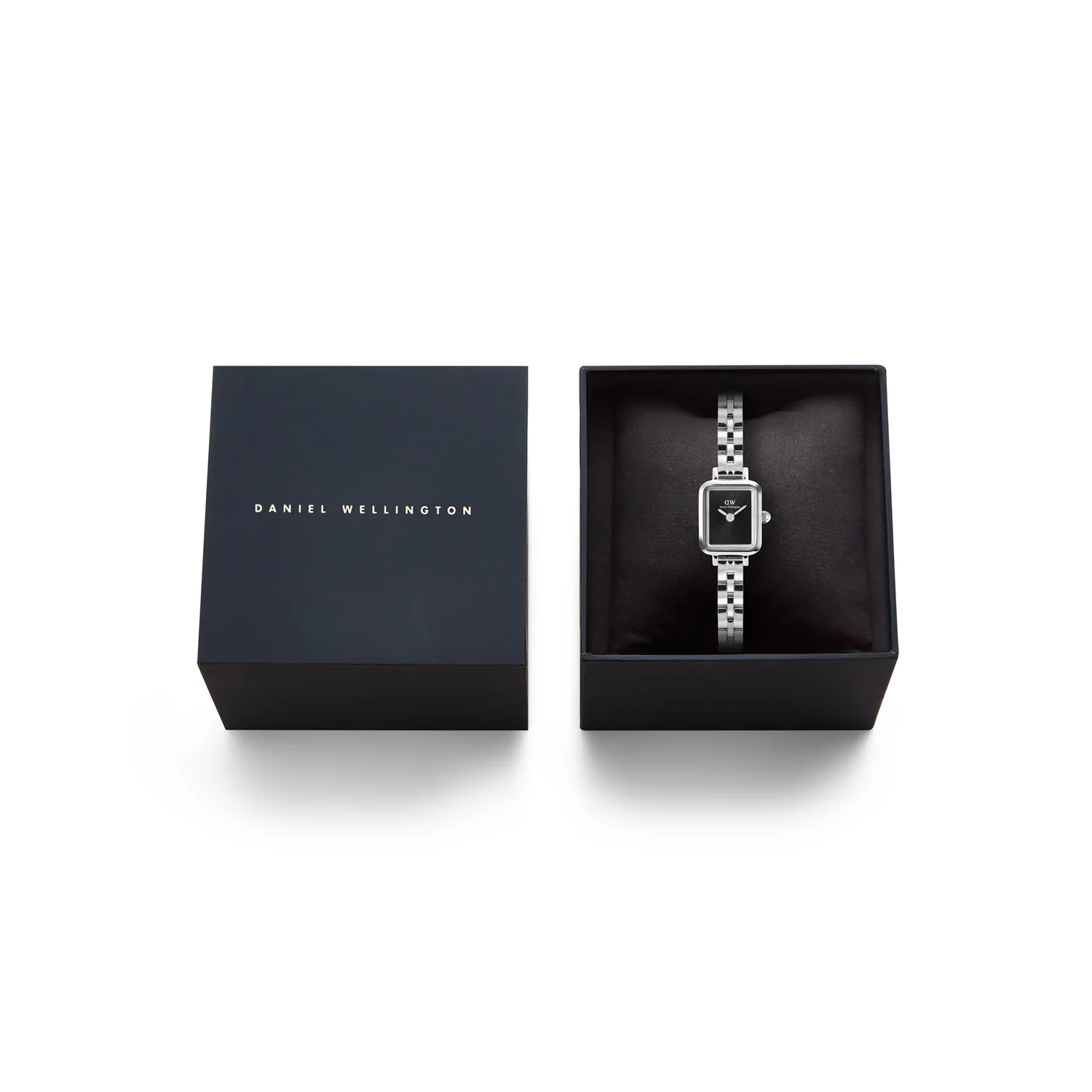 Daniel Wellington Petite & Quadro Mini Arch Black Women's Watch DW00100845 - Image 5