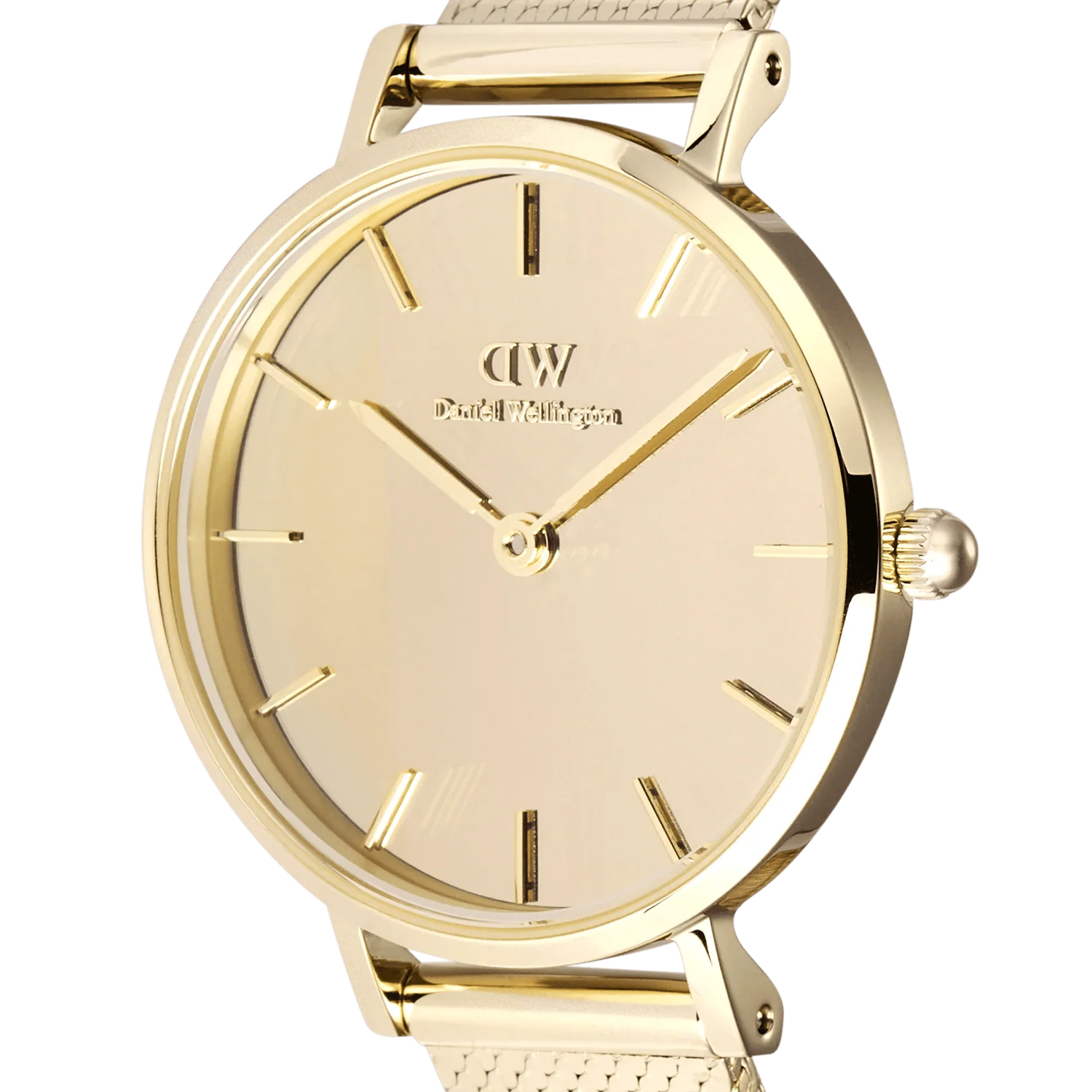 Daniel Wellington Petite&Quadro Mini Reflection Goldene Damenuhr DW00100797 - Image 3