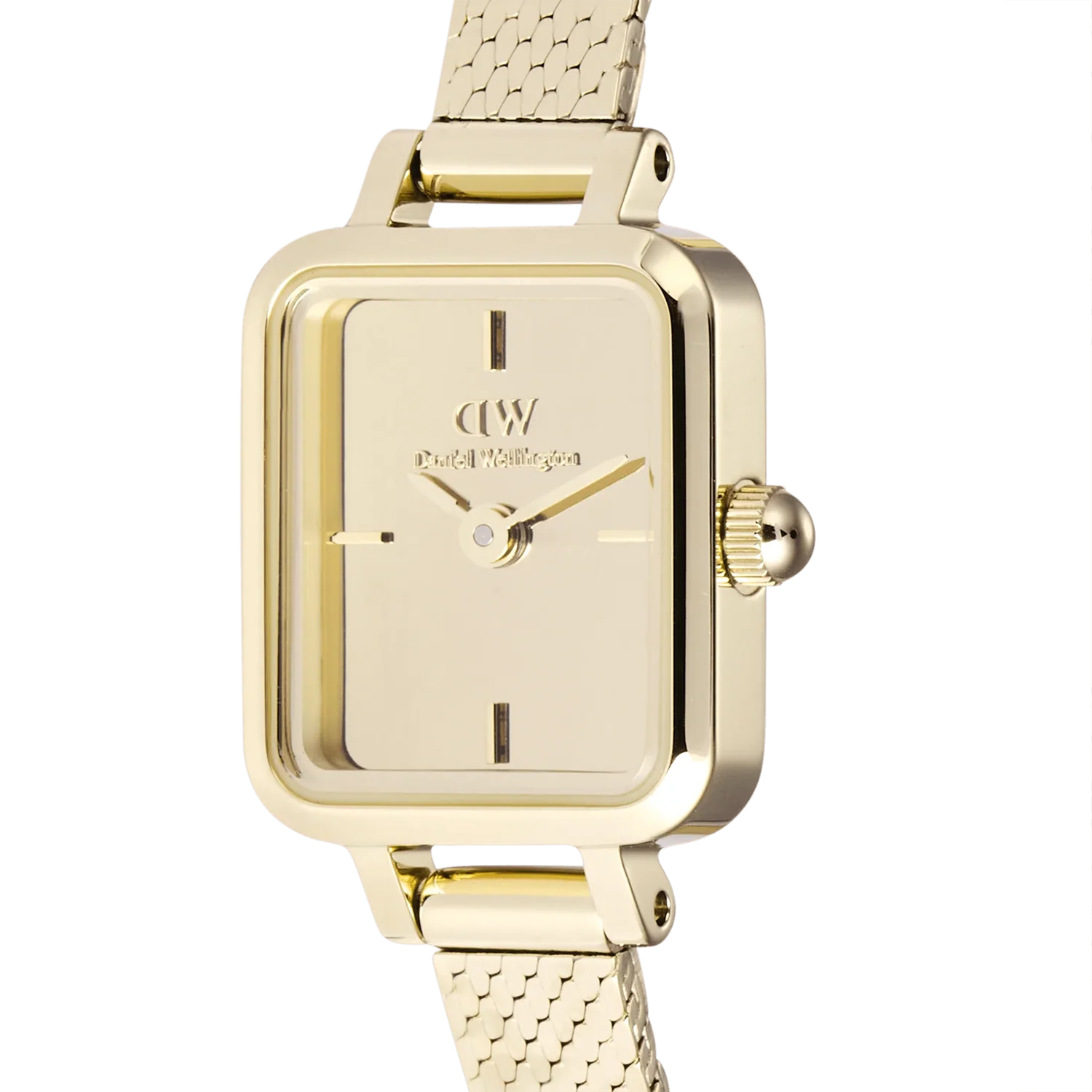Daniel Wellington Petite&Quadro Mini Reflection Goldene Damenuhr DW00100801 - Image 3
