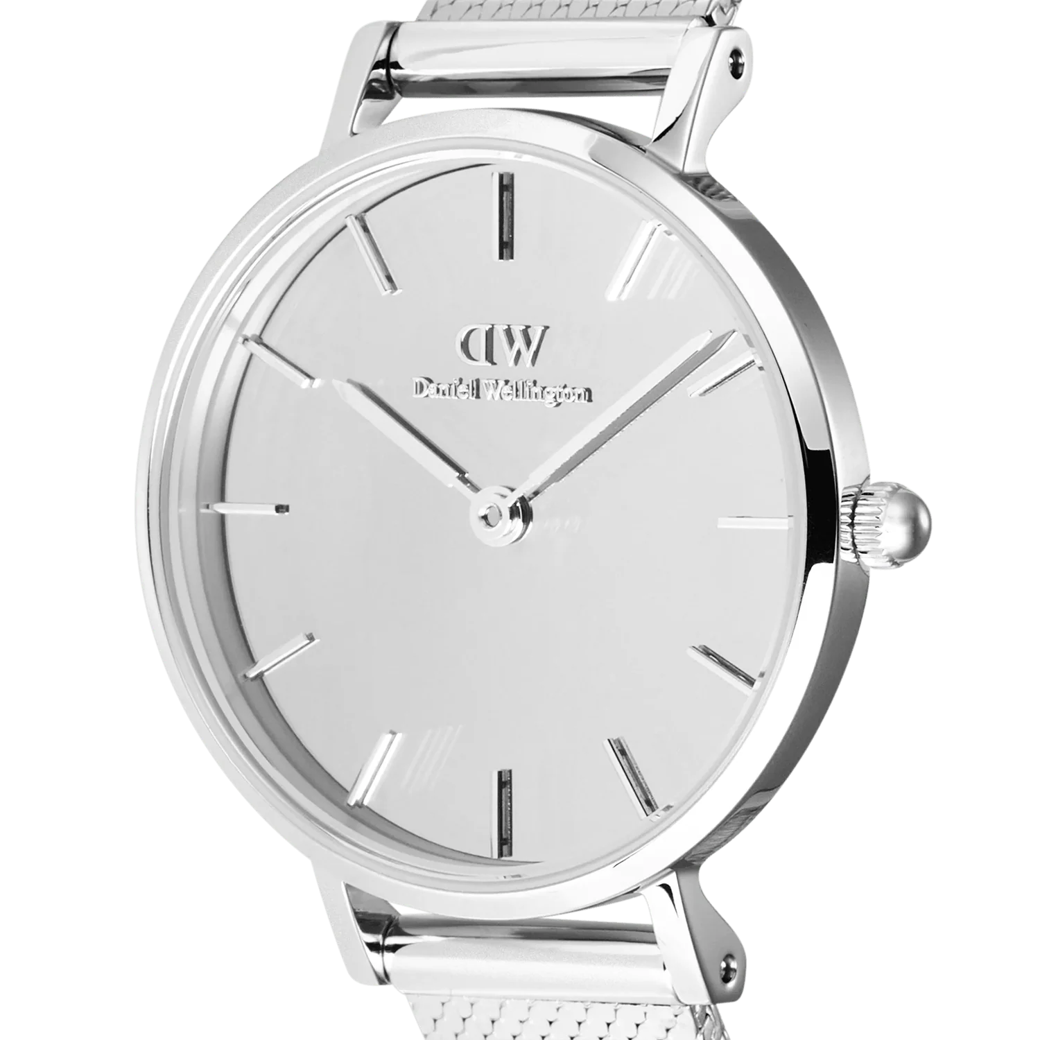 Daniel Wellington Petite&Quadro Mini Reflection Silberne Damenuhr DW00100796 - Image 3