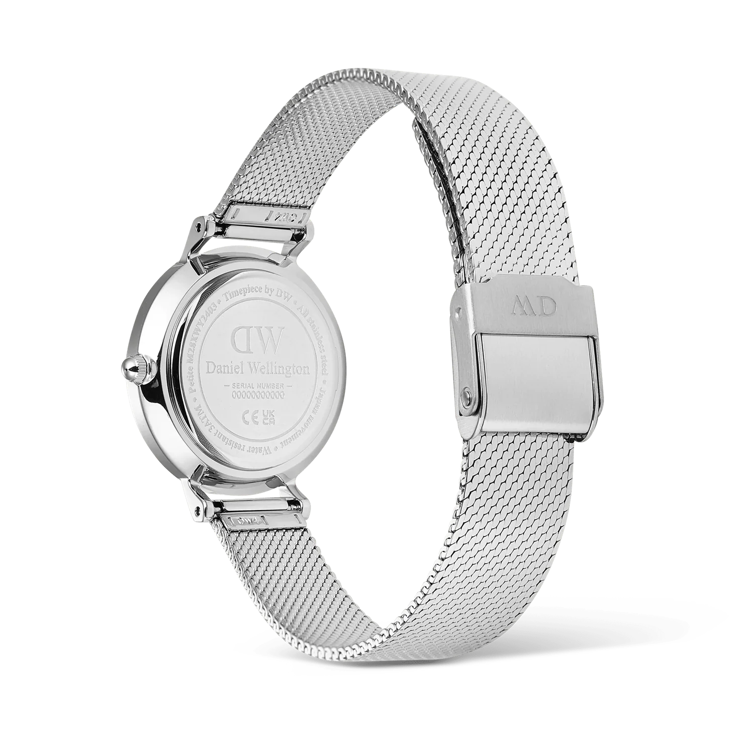 Daniel Wellington Petite&Quadro Mini Reflection Silberne Damenuhr DW00100796 - Image 5