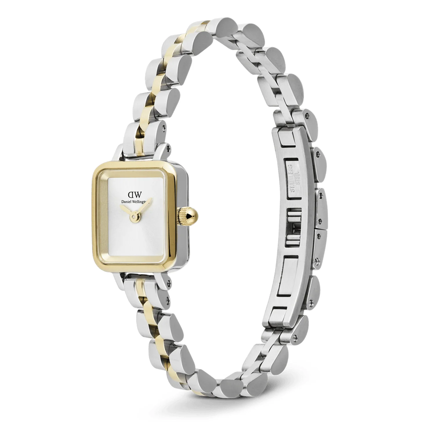 Daniel Wellington Quadro Mini Arch 3-Link Bicolor Damen Uhr DW00100925 - Image 4