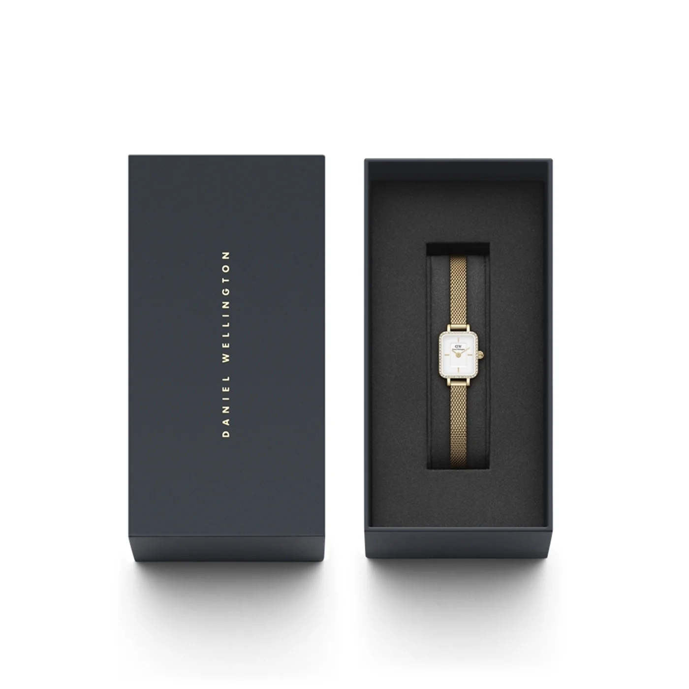 Daniel Wellington Quadro Mini damen Uhr Gold DW00100730 - Image 4