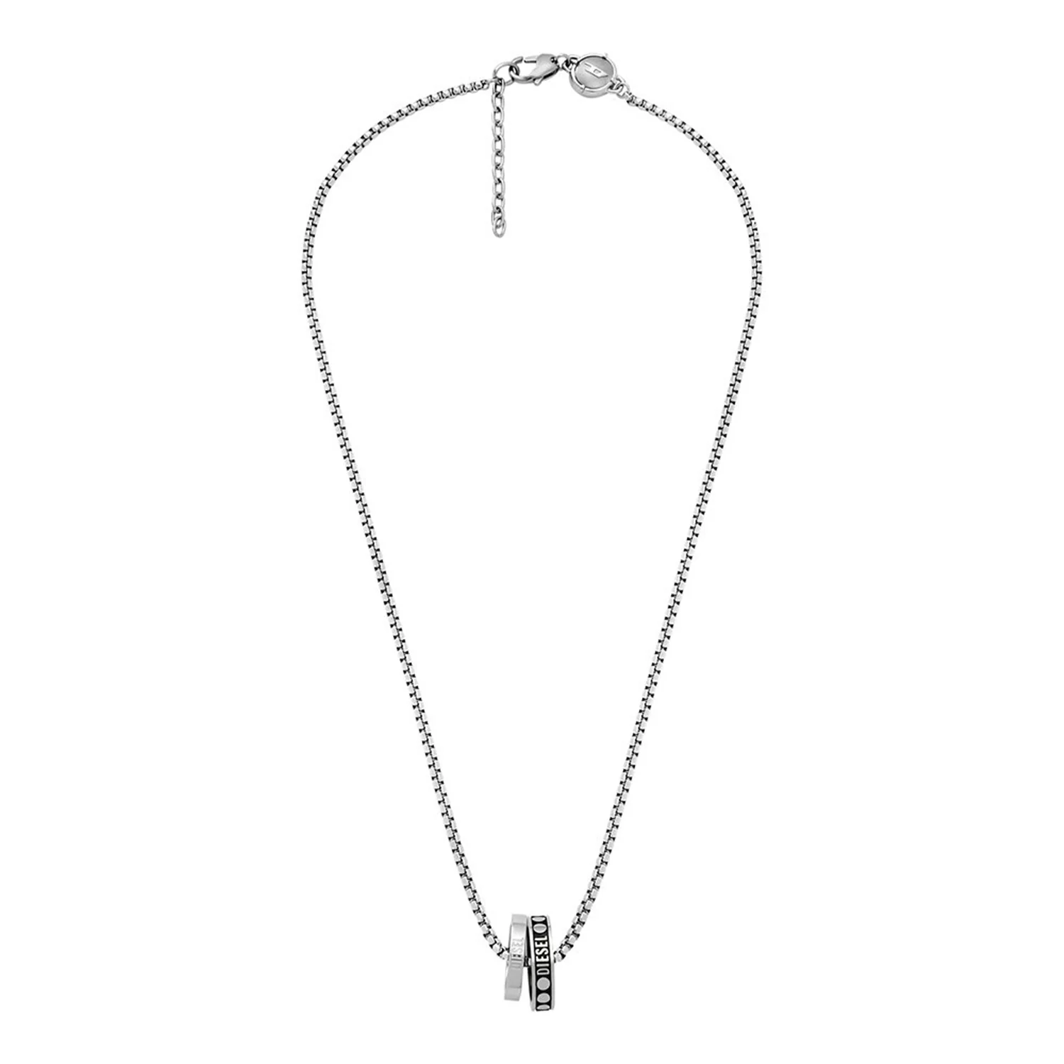 Diesel Double Pendant Halskette Aus Edelstahl DX1168040 - Image 3