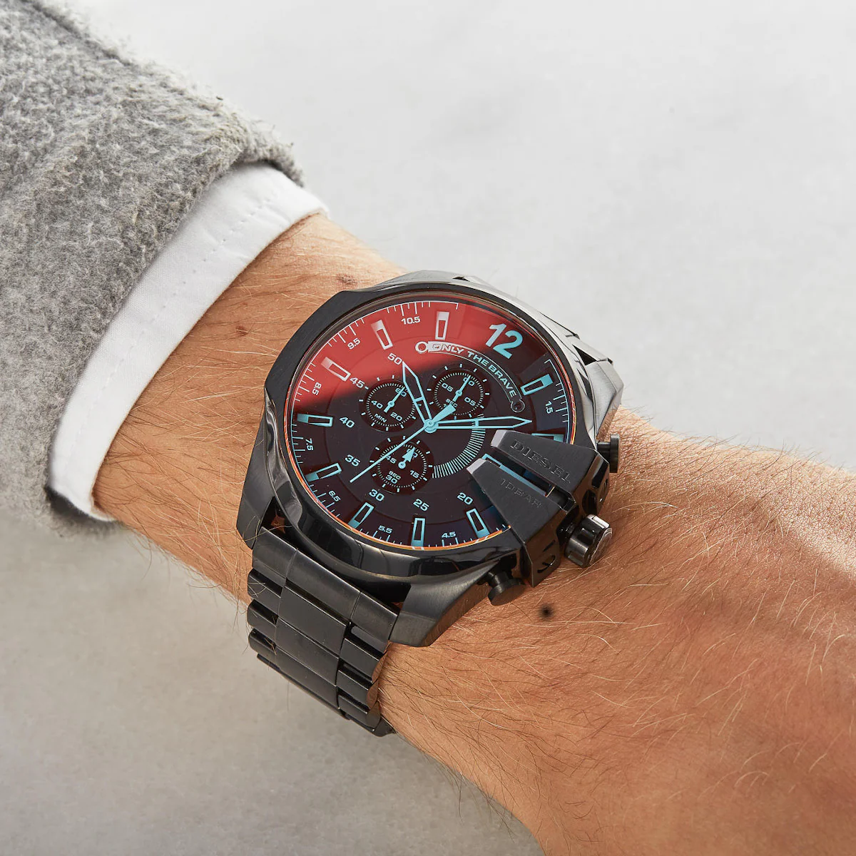 Diesel Mega Chief herren Uhr Grau DZ4318 - Image 2