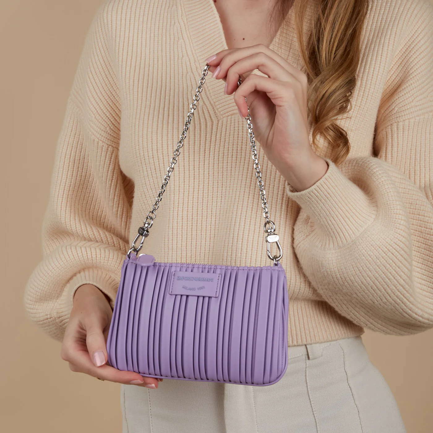 Emporio Armani damen Schultertasche Violett Y3H317-YWQ4E-80264 - Image 2