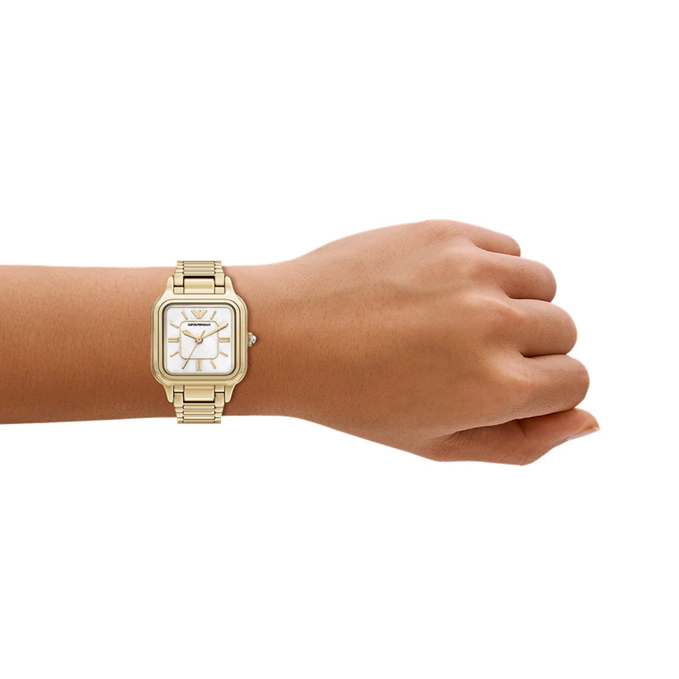 Emporio Armani Square White Dial Watch AR11744 - Image 2
