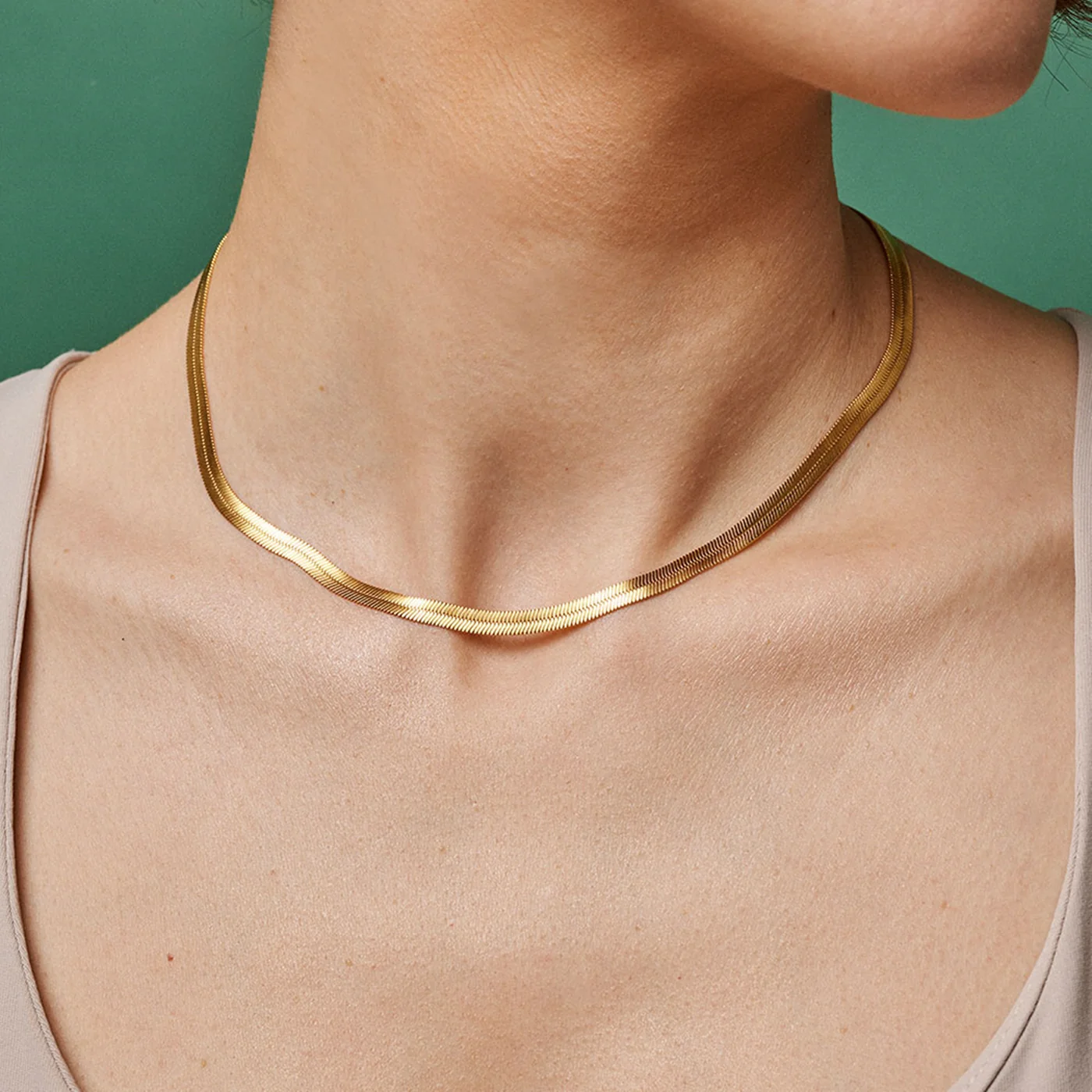 ENAMEL Copenhagen damen Kette 750 Vergoldung N61G - Image 2