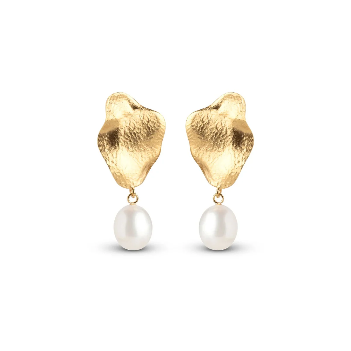 ENAMEL Copenhagen Orecchini Placcatura in oro 18 carati E375GM-PL