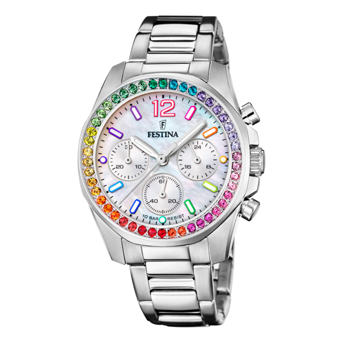 Festina Boyfriend damen Uhr Grau F20606/2