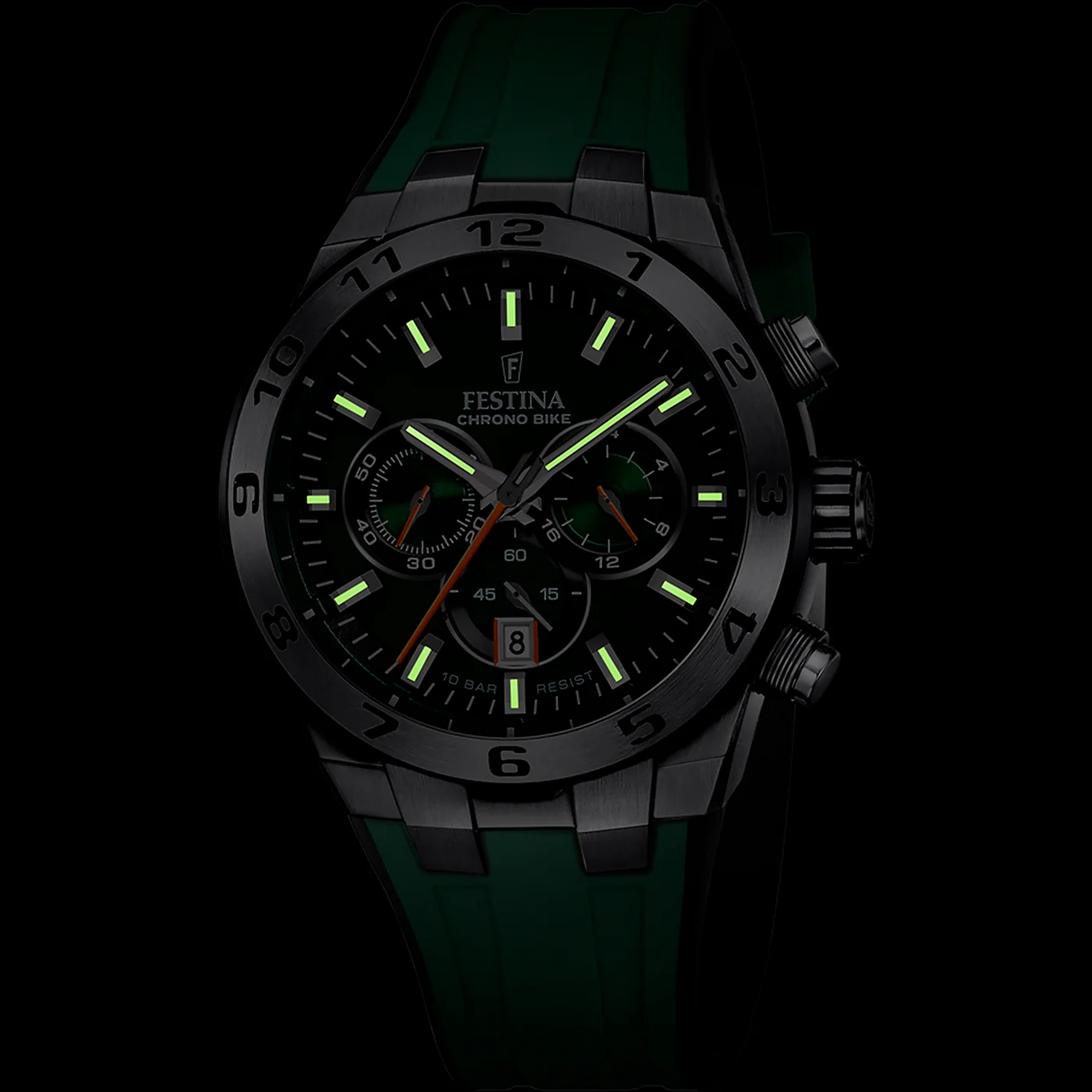 Festina Chrono Bike herren Uhr Grün F20671/2 - Image 5