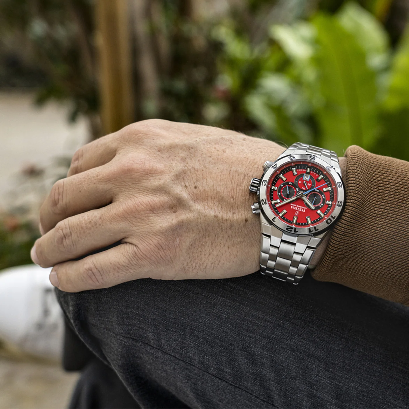 Festina Chrono Bike herren Uhr Silber F20670/5 - Image 2