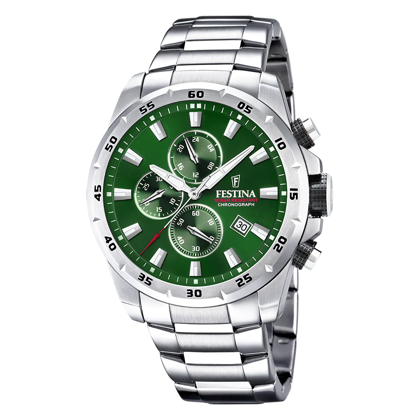 Festina Chrono Sport herren Uhr Silber F20463-3