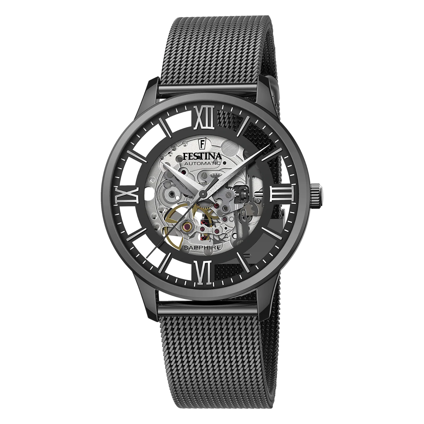 Festina herren Automatikuhr Schwarz F20535-1