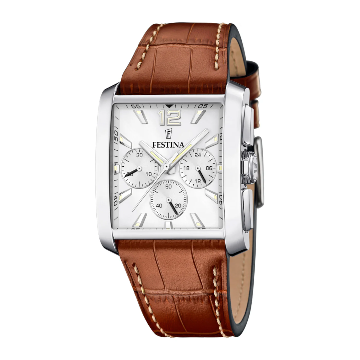 Festina Timeless Chrono herren Uhr Braun F20636/1