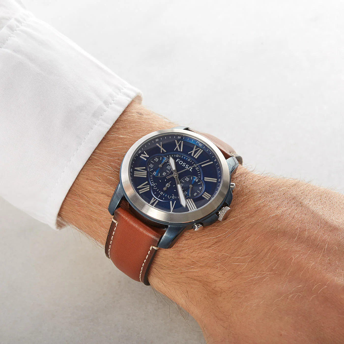 Fossil Grant herren Uhr Braun FS5151 - Image 2