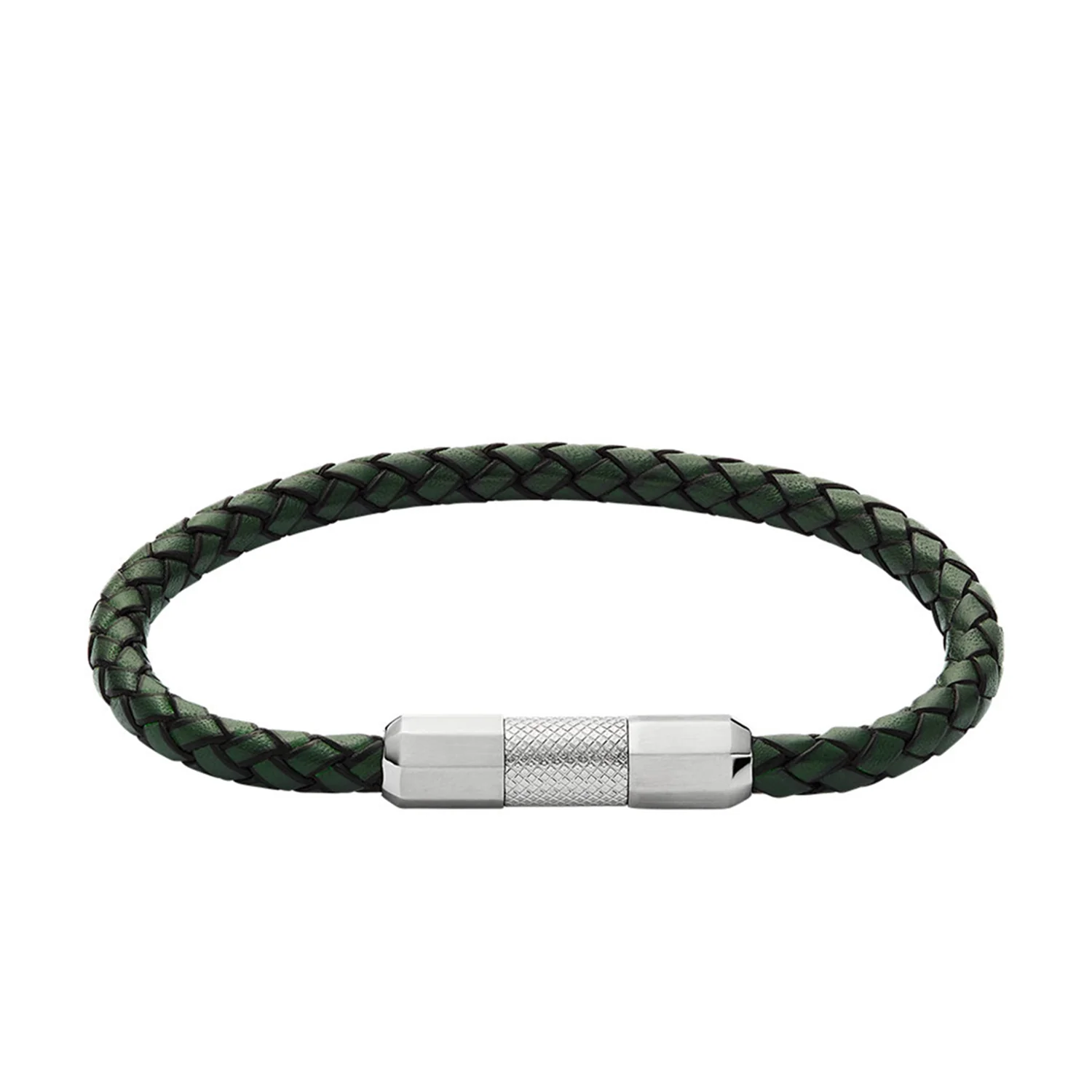 Fossil Knox Green Stainless Steel Bracelet JF04919040