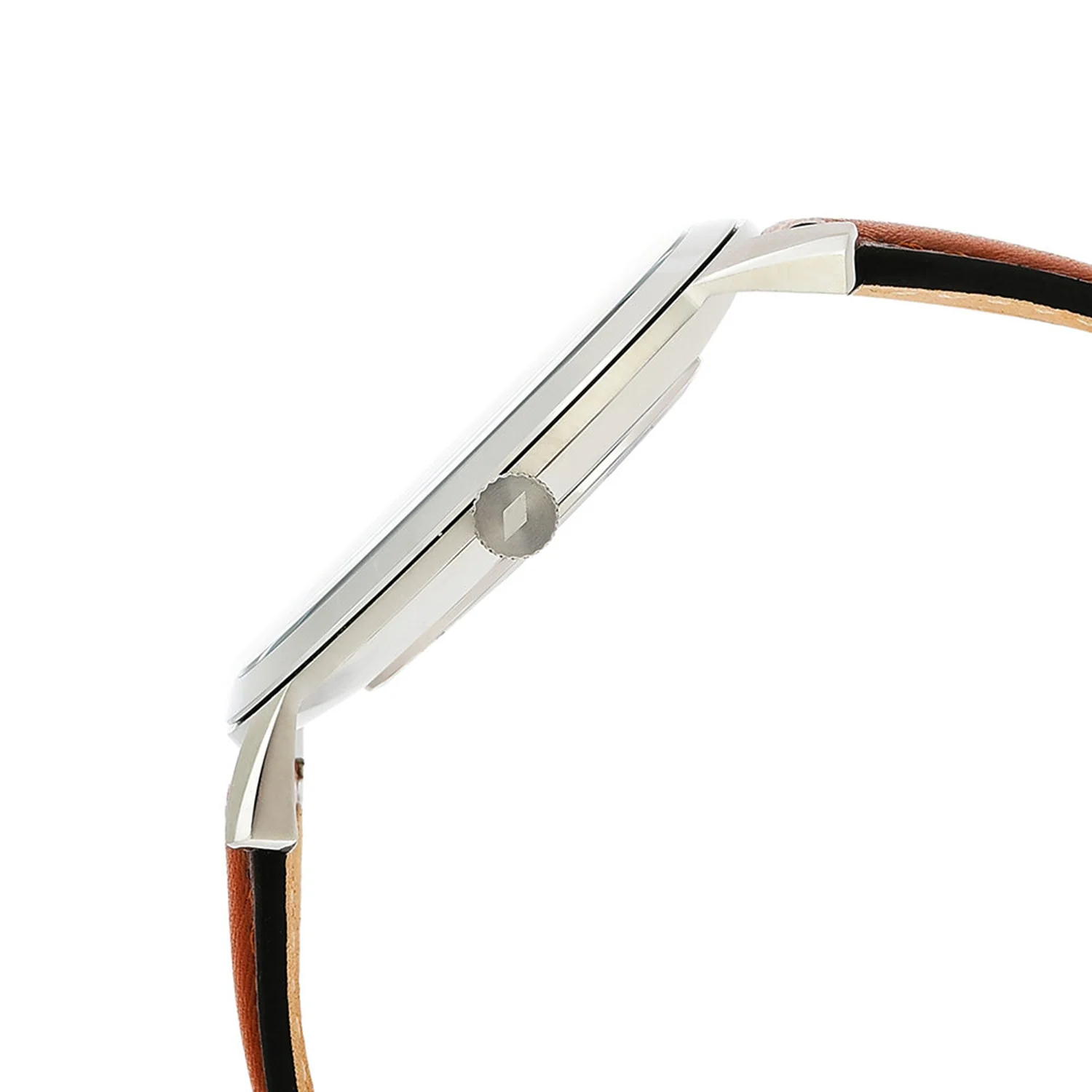Fossil The Minimalist Silberne Und Blaue Herrenuhr FS5304 - Image 4