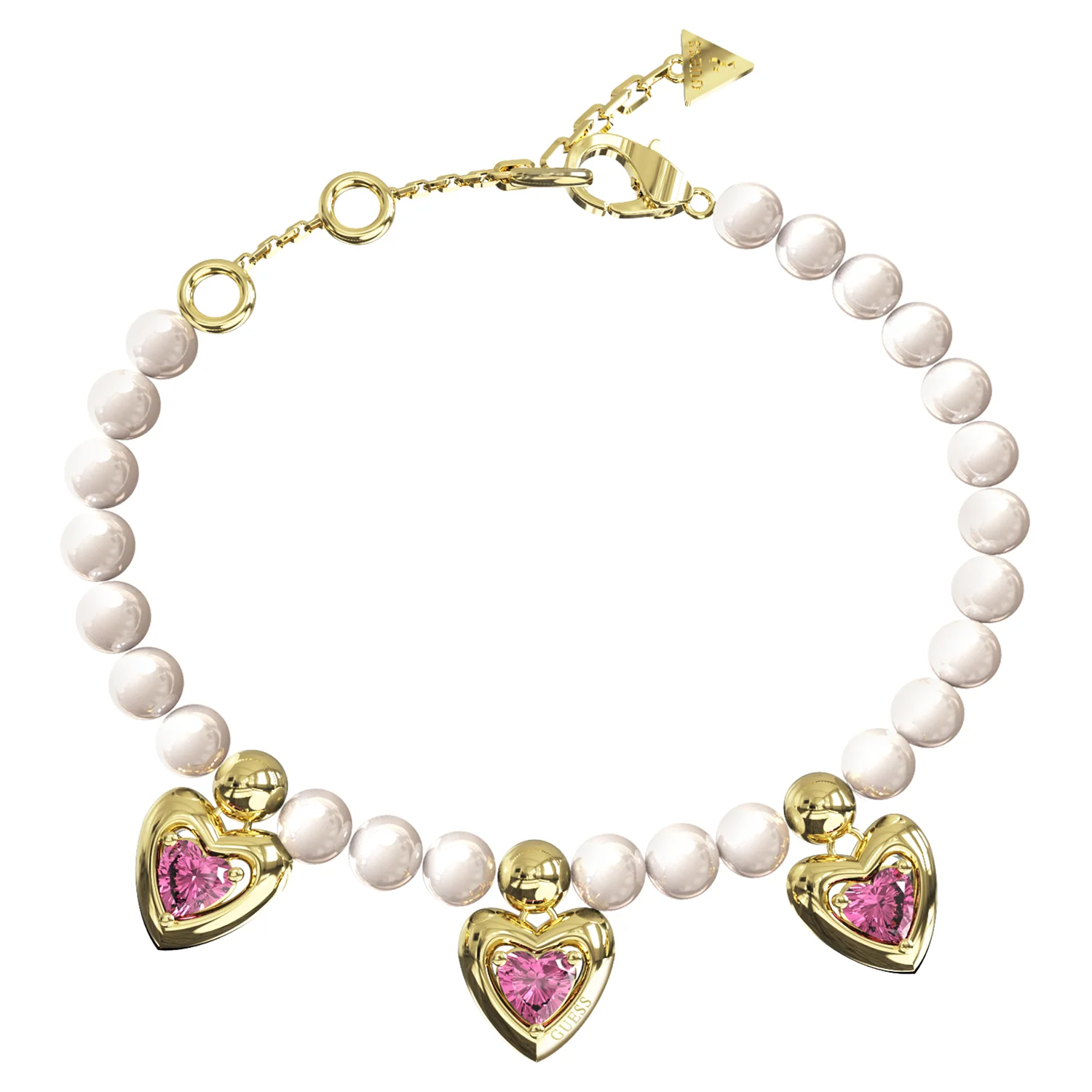 Guess Beloved Gold-coloured Bracelet JUBB06001JWYGPKS