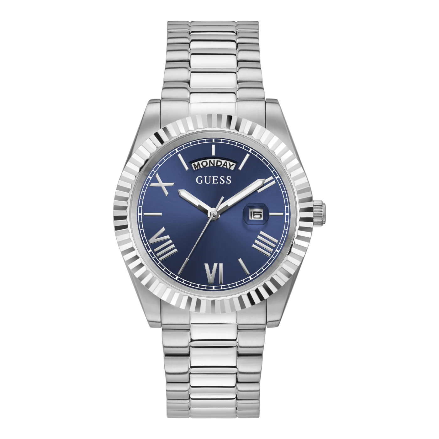 GUESS Connoisseur herren Uhr Silber GW0265G7