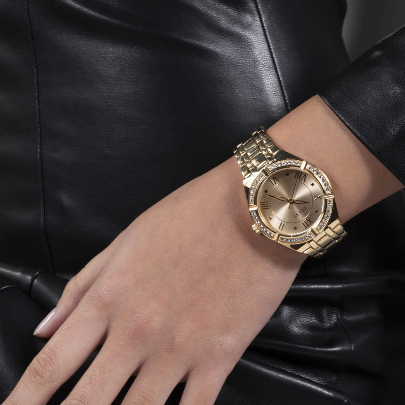 GUESS damen Uhr Gold GW0033L2 - Image 3
