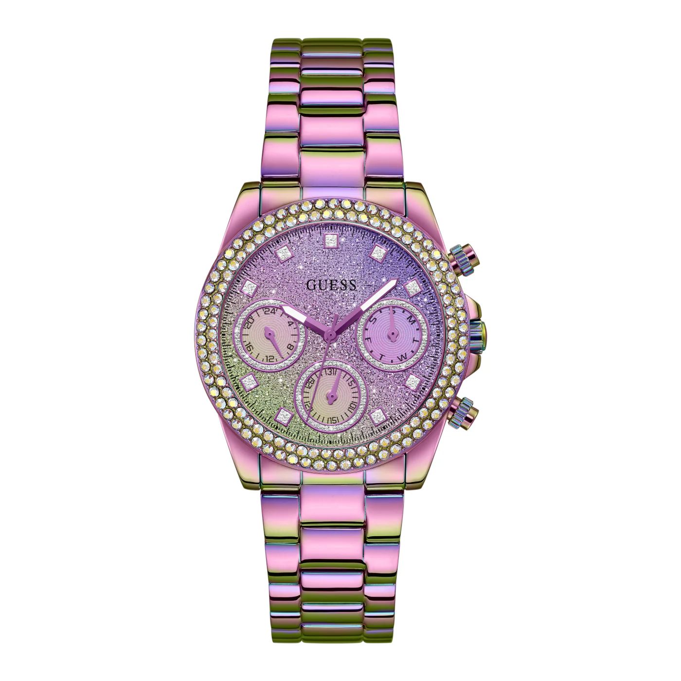 GUESS damen Uhr Mehrfarbig GW0483L5