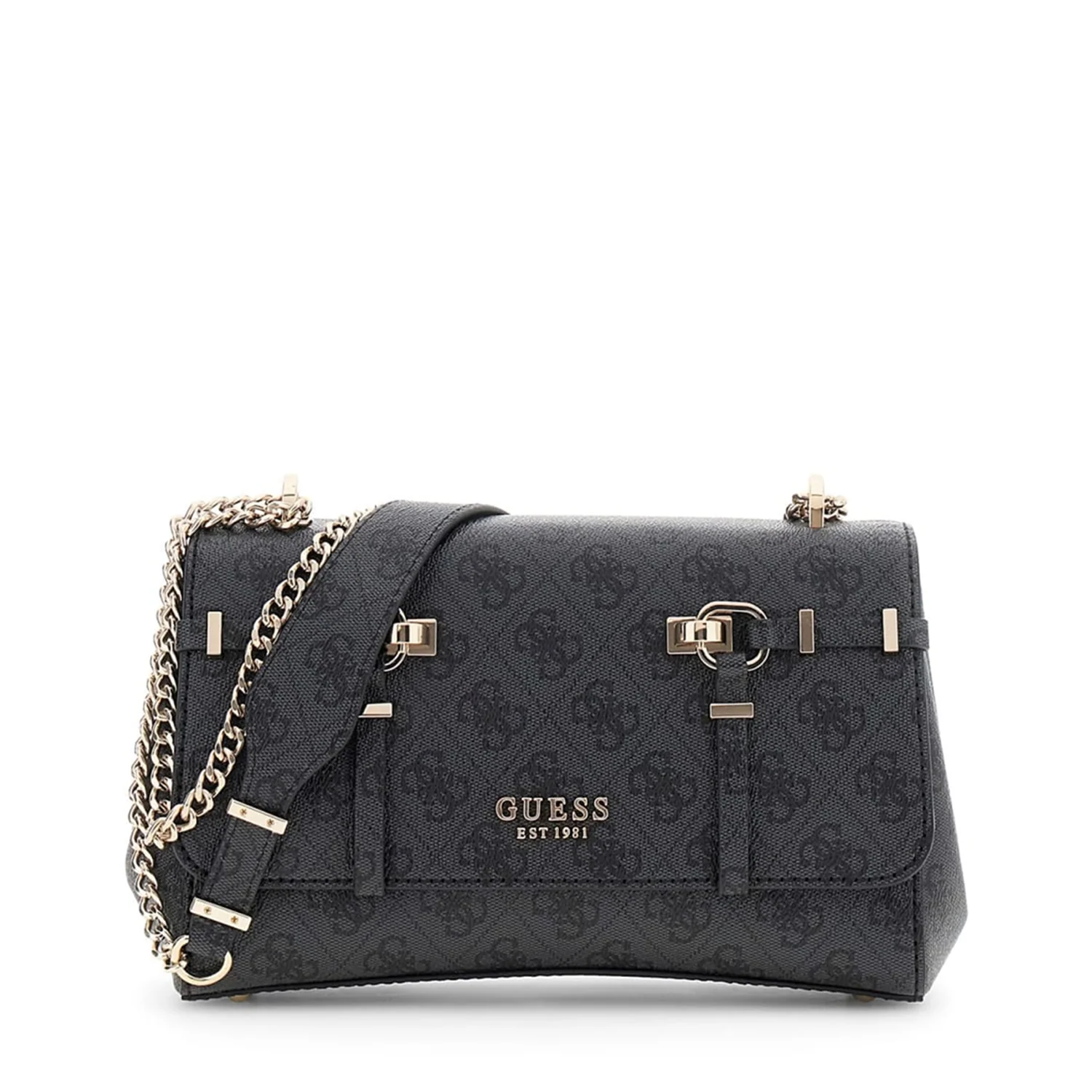 Guess Leona Coal Logo Convrtbl Xbody Flap HWSG99-17210-CLO