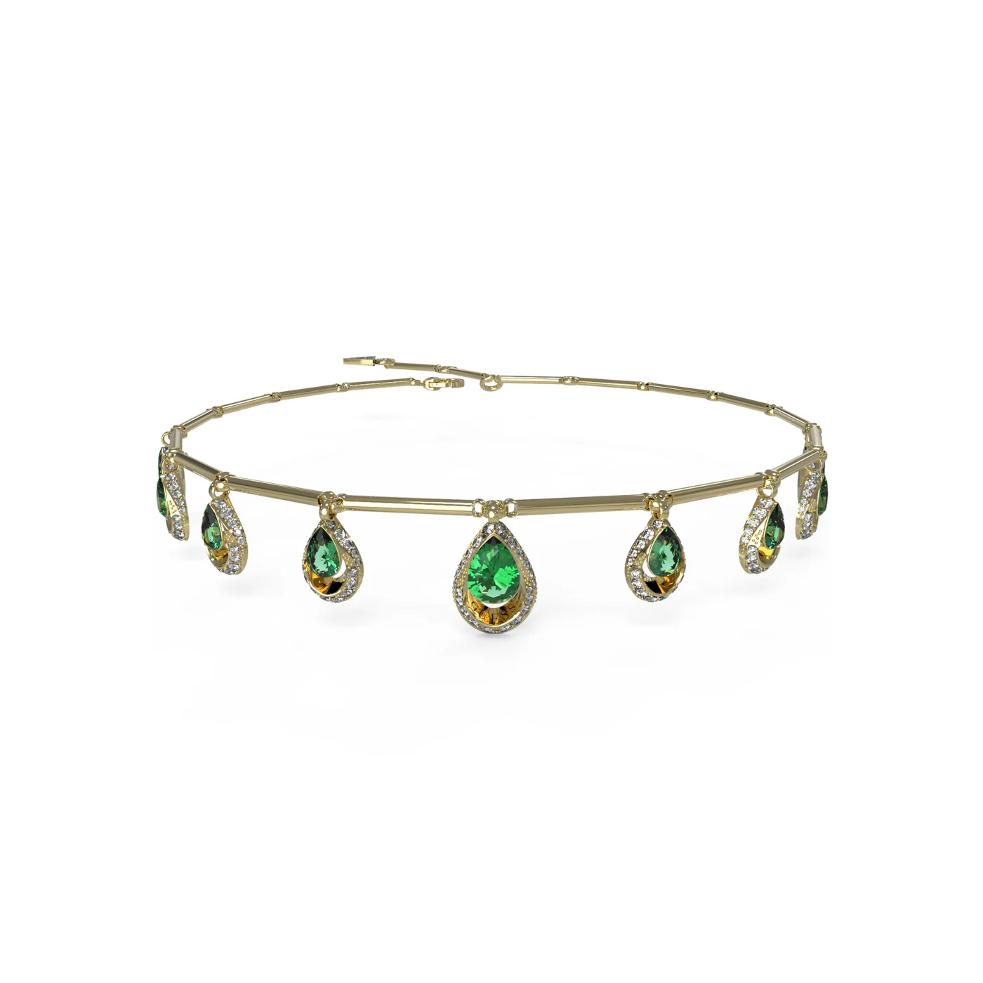 GUESS Lollipop Goldfarbene Kette JUBN03381JWYGEMT-U
