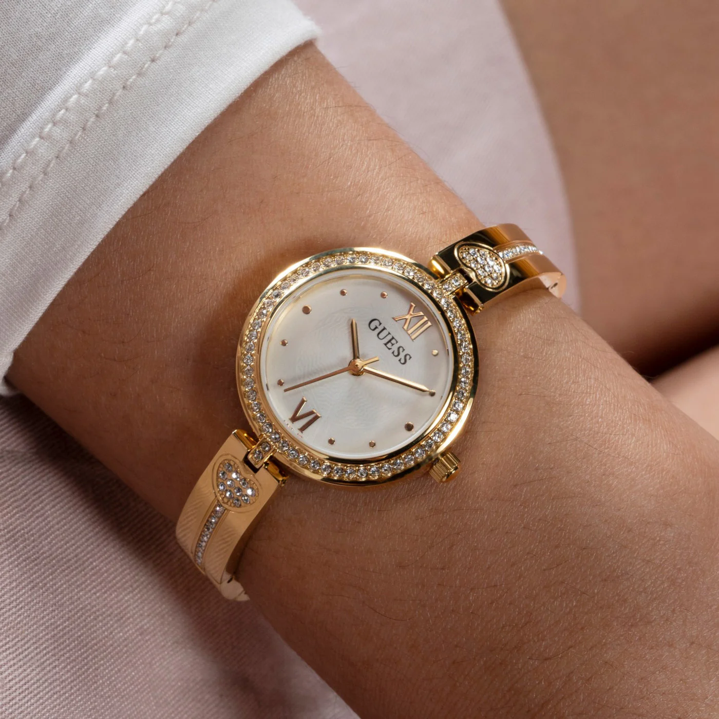 Guess Lovey damen Uhr Gold GW0655L2 - Image 2