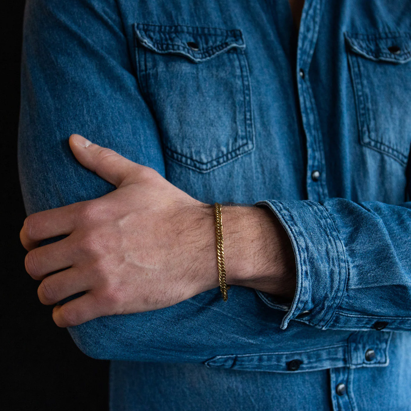 GUESS My Chains Goldfarbene Armband JUMB01330JWYGS - Image 2
