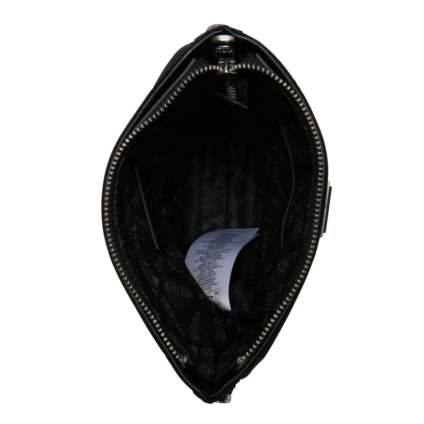 Guess Roma herren Umhängetasche Schwarz HMRONY-P4299-BLA - Image 4