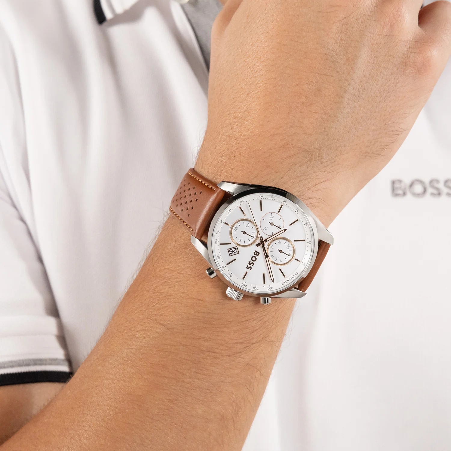 Hugo Boss Chronograph Uhr 44 mm HB1514313 - Image 2