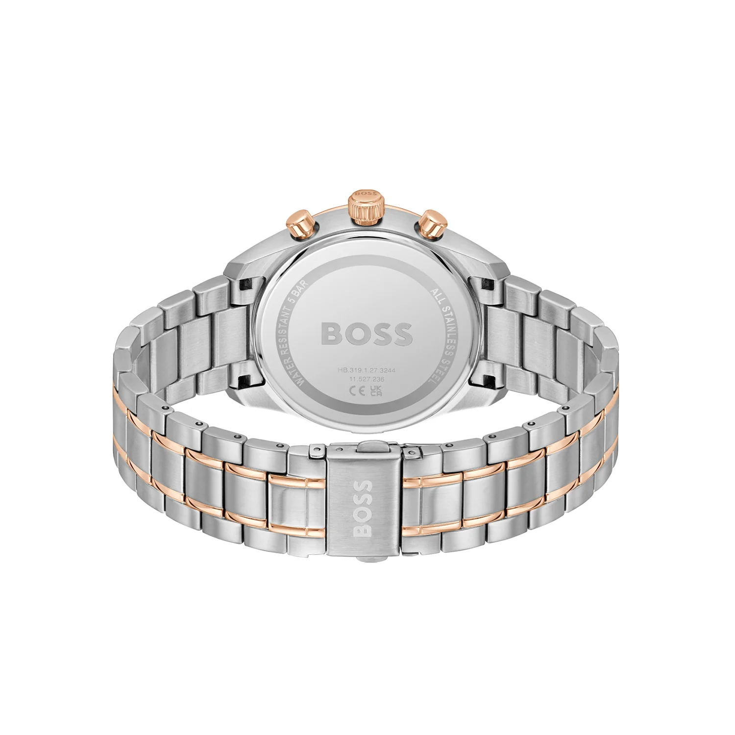 Hugo Boss Grand Prix 40 Silberne Herrenuhr HB1514260 - Image 4