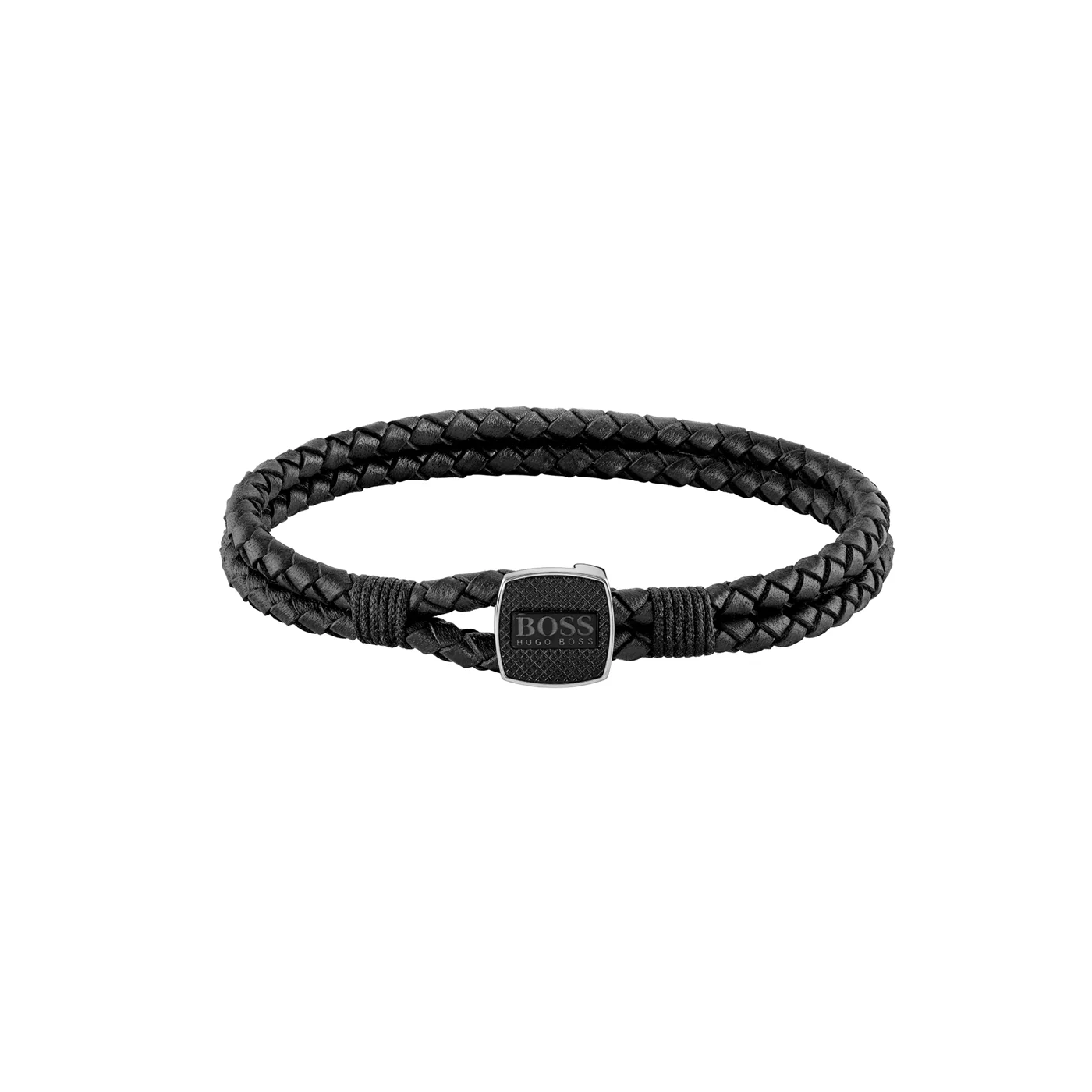 Hugo Boss herren Armband Schwarz HBJ1580047M