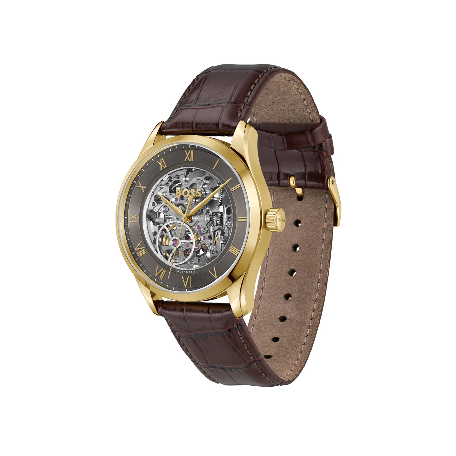 Hugo Boss Principe Skeleton Herrenuhr HB1514235 - Image 3