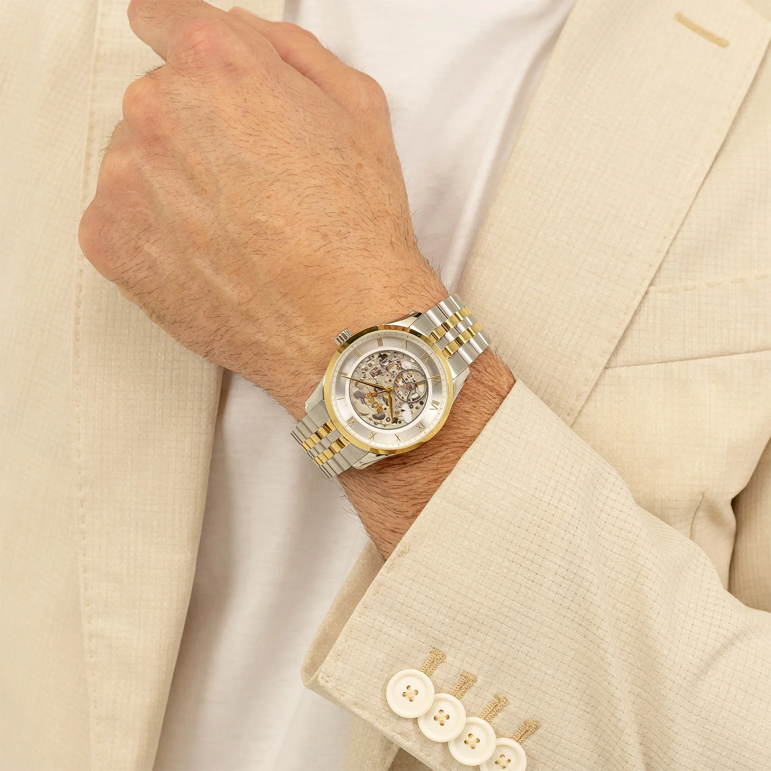 Hugo Boss Principe Skeleton Herrenuhr HB1514237 - Image 2