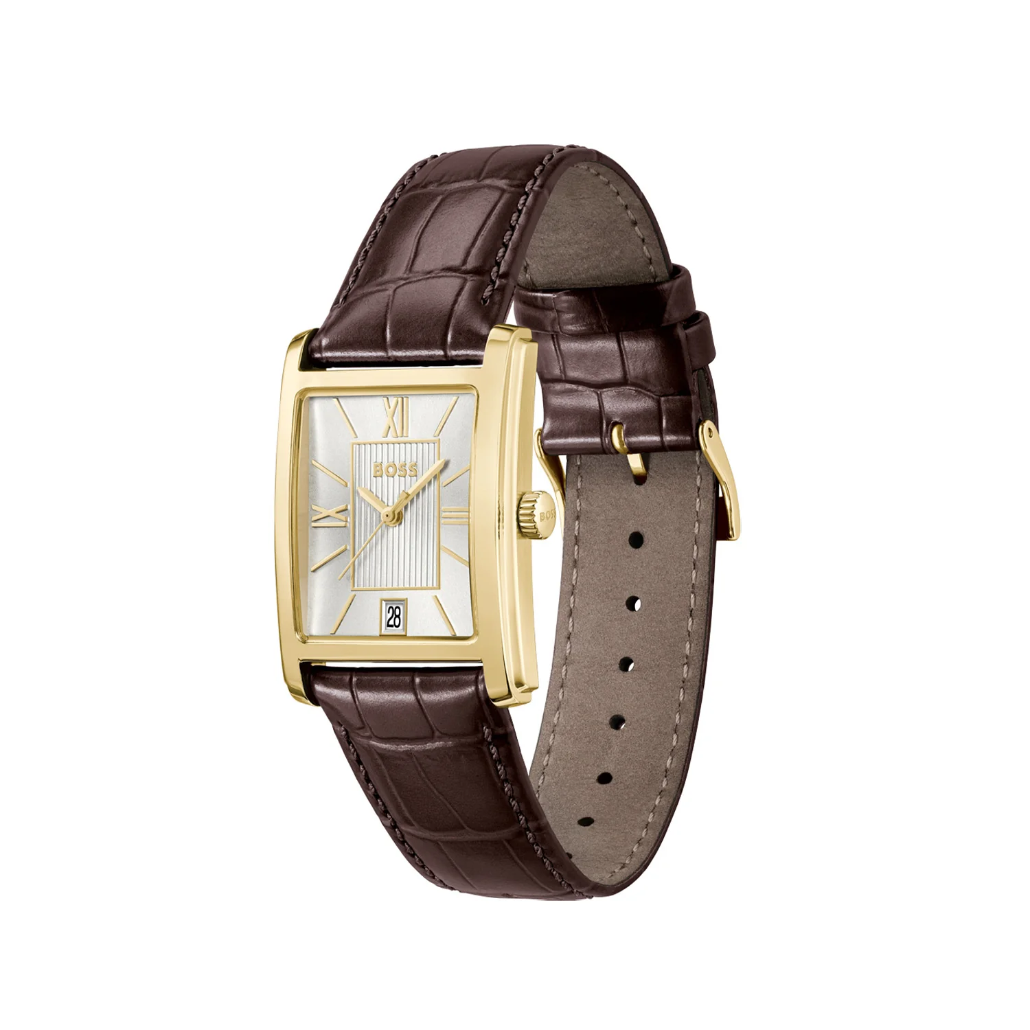 Hugo Boss Principle Dress Goldene Herrenuhr HB1514300 - Image 2