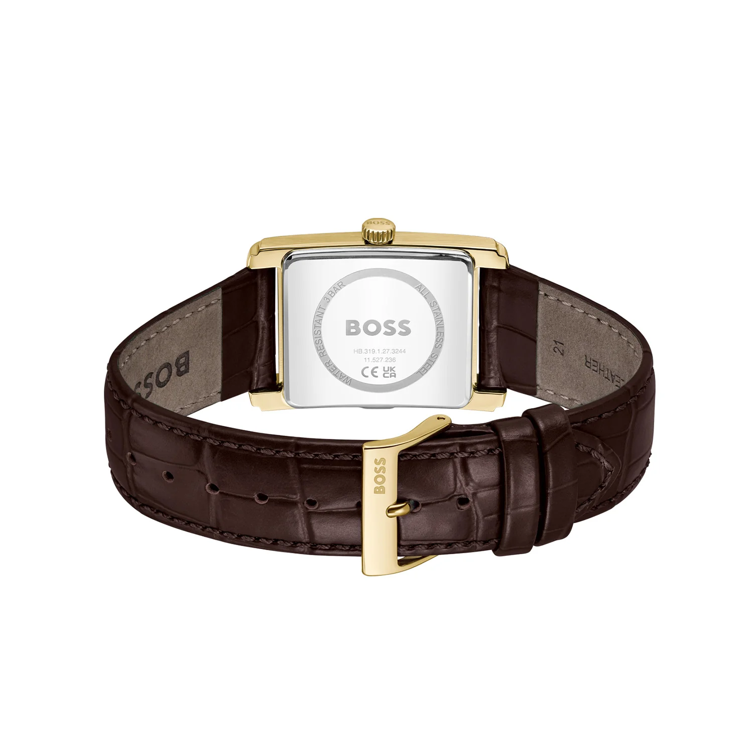 Hugo Boss Principle Dress Goldene Herrenuhr HB1514300 - Image 3