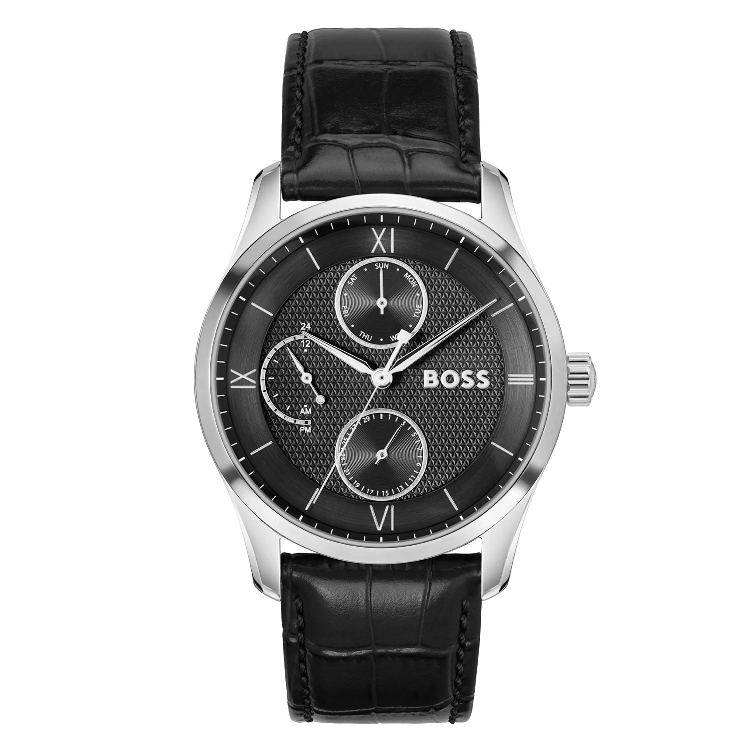 Hugo Boss Principle Master Silberne Herrenuhr HB1514272