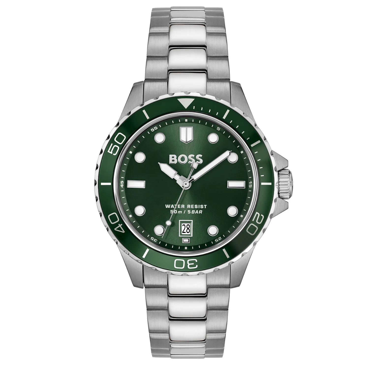 Hugo Boss Troper Sport Silberne Herrenuhr HB1514294