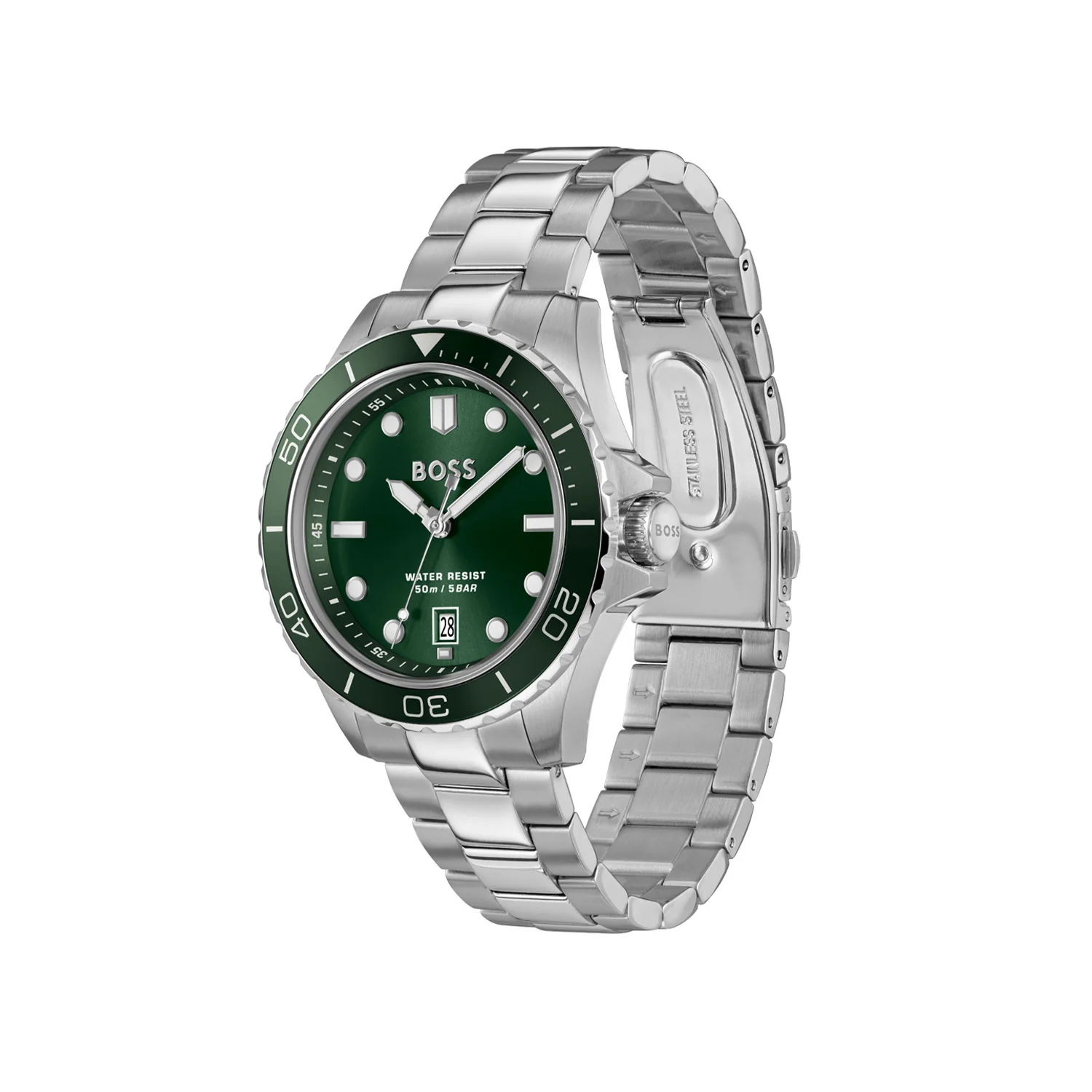 Hugo Boss Troper Sport Silberne Herrenuhr HB1514294 - Image 2