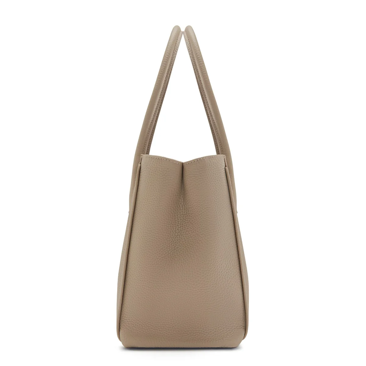 Isabel Bernard Honoré Cloe Midi Taupe Kalbsleder Handtaschen IB25082-078 - Image 5