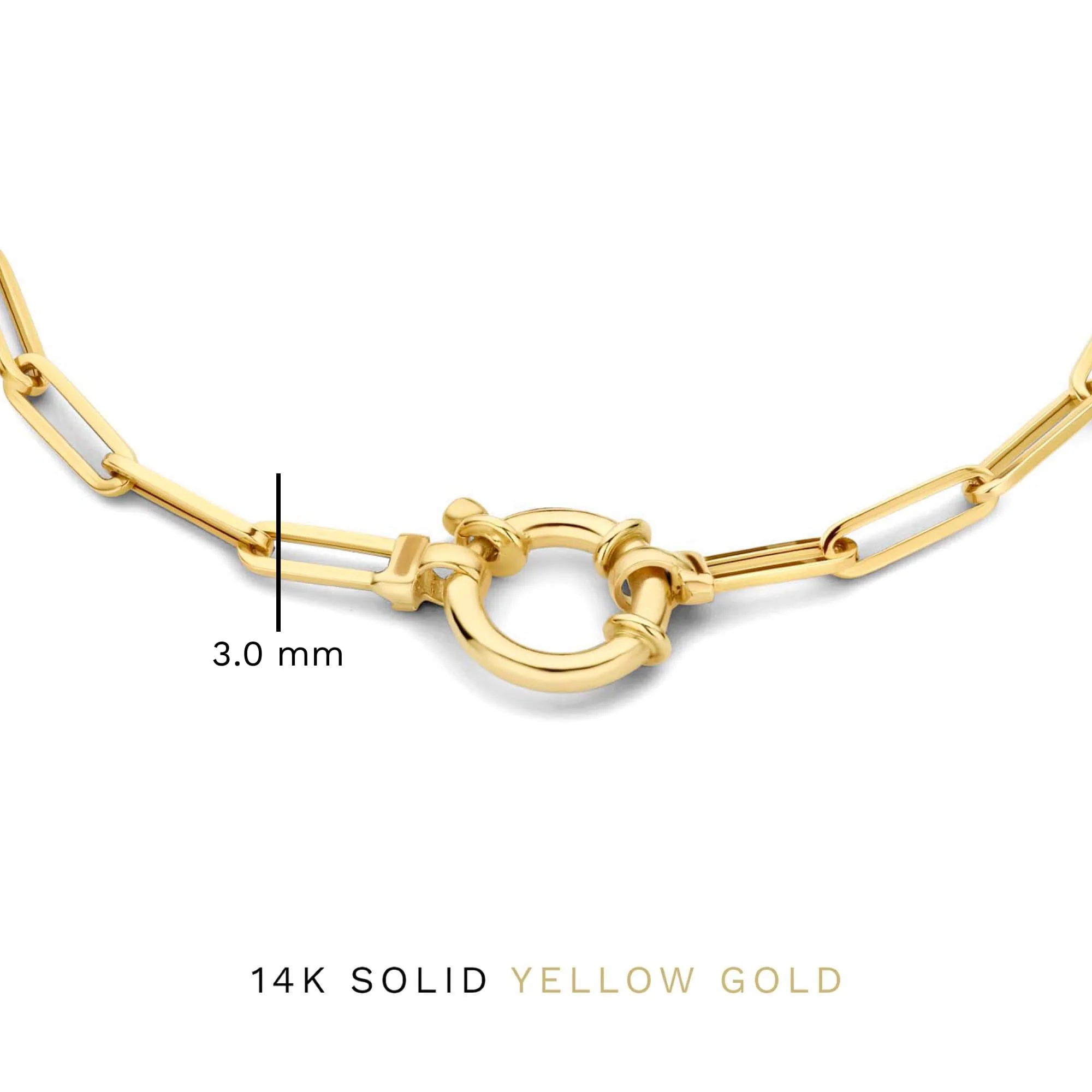 Isabel Bernard Aidee Odile 14 Karat | Gold Kette Armband IB320128 - Image 6