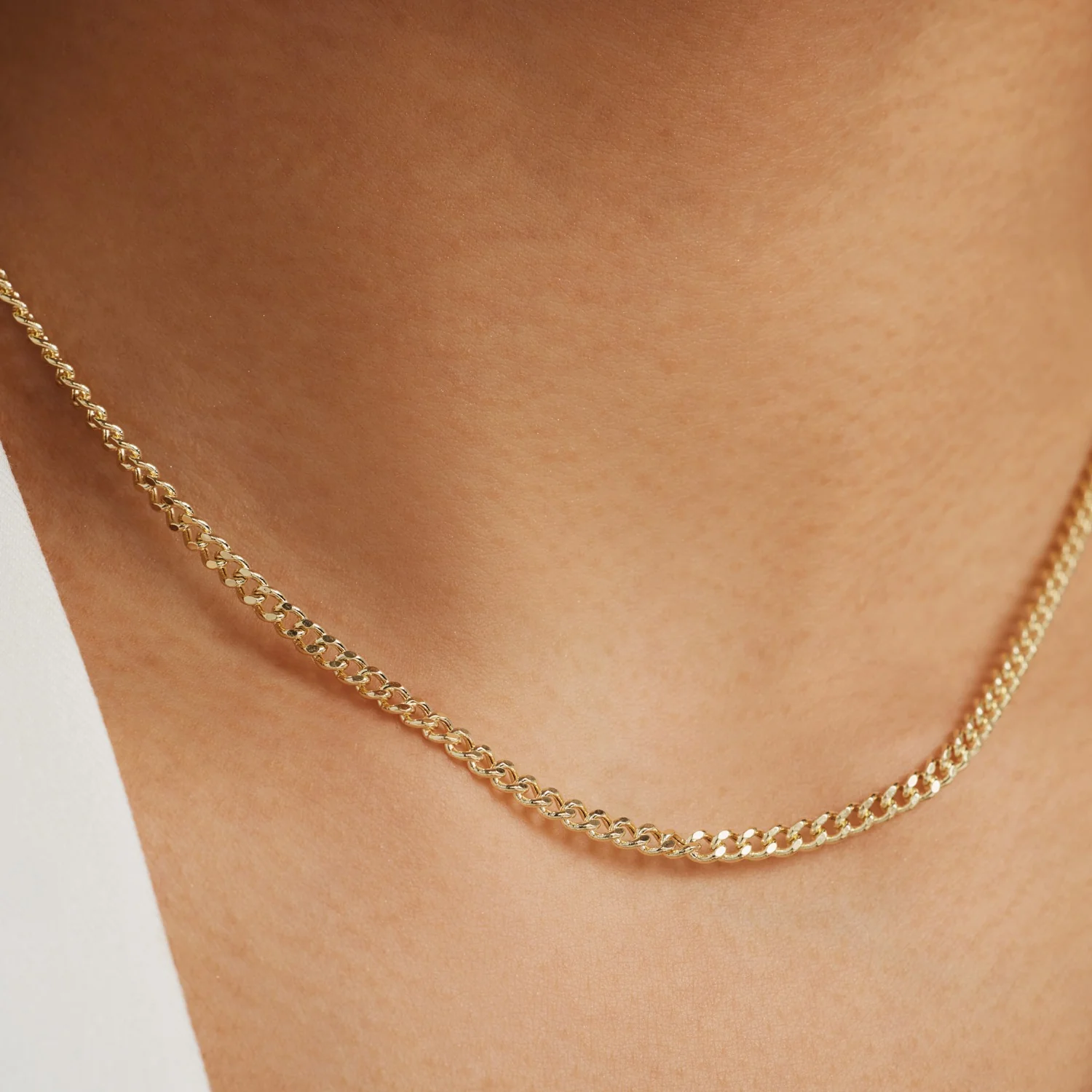 Isabel Bernard Aidee Julee 14 Karat | Gold Kette Halskette IB340111 - Image 3
