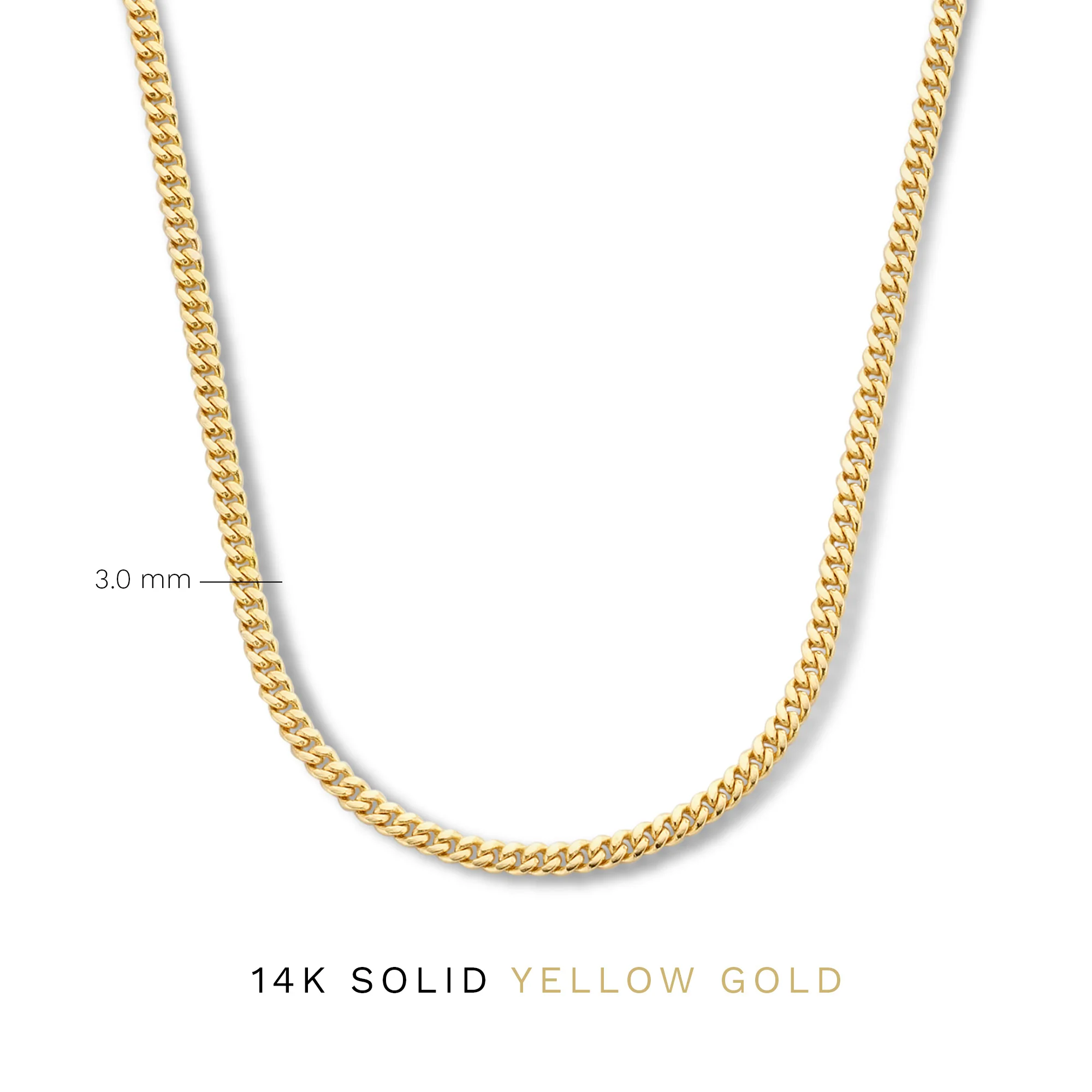 Isabel Bernard Aidee Julee 14 Karat | Gold Kette Halskette IB340111 - Image 8