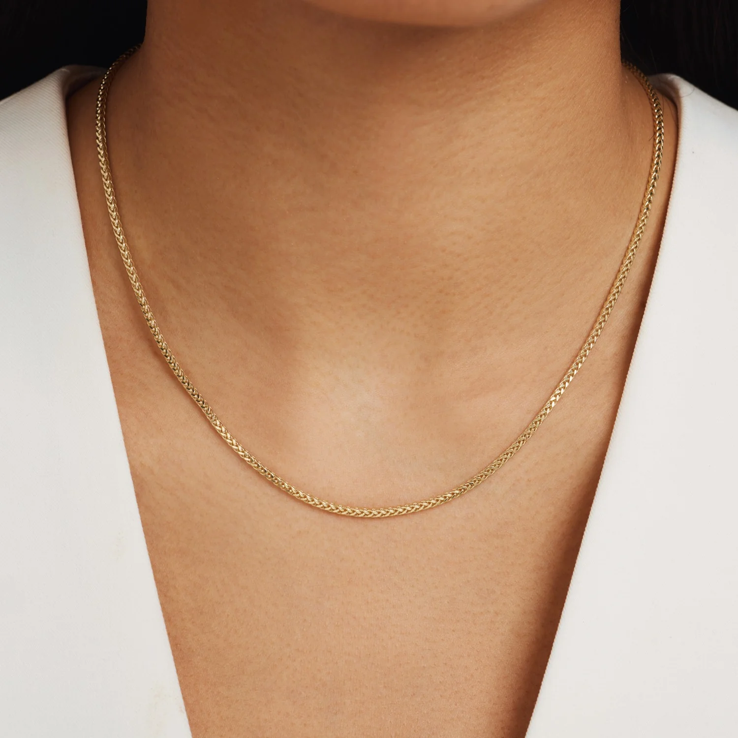 Isabel Bernard Aidee Sharla 14 Karat | Gold Kette Halskette IB340148 - Image 3